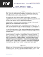 Ground Penetrating Radars. Principles, Applications and Design