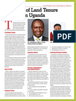 Overview and Challenges of Land Sector in Uganda