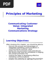 Principles of Marketing: Communicating Customer Value: Integrated Marketing Communications Strategy