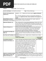 Final Social Studies Lesson Plan-Trade