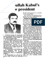 Najibullah President