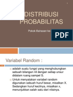 Distribusi Probabilitas