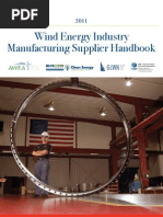 Wind Energy Industry MFG Supplier Handbook 1