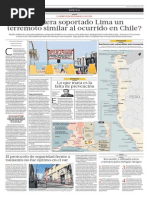 ¿Hubiera Soportado Lima Un Terremoto Similar Al Ocurrido en Chile?