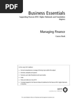 Managing Finance - Study Material (Full Permission)