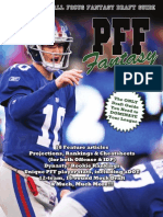 PFF Fantasy 2012 Draft Guide