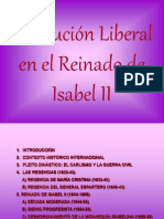 Tema 7. Isabel II. Revolucion Liberal en El Reinado de Isabel II