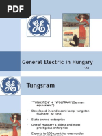 GE in Hungary