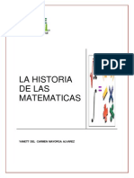 La Historia de Las Matematicas-Yanett Mayorga