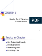 1st Session - Chapter 5 - Bonds, Bond Valuation, and Interest Rates