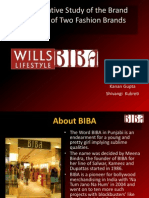 Biba Vs Wills Lifestyle Comparative Study of Brand Identity