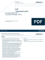 7096 IAL June 2014 Timetable