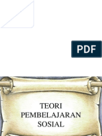 Implikasi Teori Pembelajaran Sosial Terhadap Pengajaran Dan