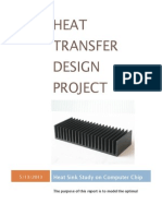 Heat Transfer Design Project Report