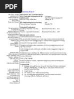 Kristen Doyle CV