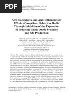 Anti-Inflammatory Effects of Angelicae Dahuricae Radix Through Inhibition of The Expression of Inducible Nitric Oxide