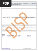 Oracle APEX Lab3 Creating Data Forms