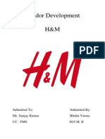 Vendor Development H&M