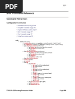 BGP Command Line Interface (Cli) Tree