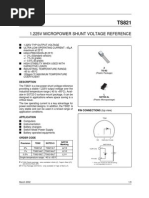 1.225V Micropower Shunt Voltage Reference: Description