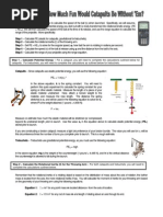 Catapult Calculations