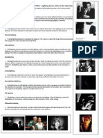 Cinematography Techniques - Lighting