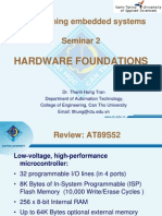 Programming Embedded Systems Seminar 2: Hardware Foundations