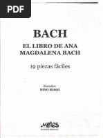 Ana Magdalena Bach - 19 Piezas Faciles