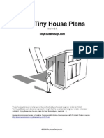 8x16 Tiny Solar House Plans v2