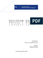 Proiect PDPR