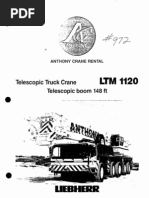 165 Ton LTM 1120 Liebherr