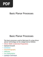 Basic Planar Process