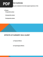 Perioperative Nursing Lecture