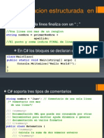 Programacion Estructurada en C#