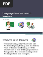 Language Teachers As Co Learners