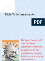 Right To Information Act