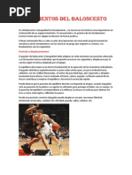 Fundamentos Del Baloncesto