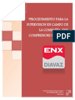 Procedimiento para La Supervision en Campo