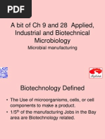 CH 28 Applied and Industril Microbiology