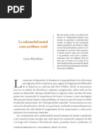 La Enfermedad Mental Como Problema Social, Leticia Flores