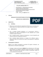 ELT 662 Lab 01 2014-1 Reparacion de Reptores de Television 1ra Parte Med Comp