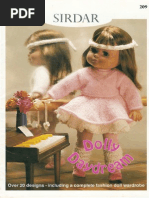 (Knitting) Dolls Clothes Booklet Dolly Daydream