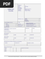 GSM Kpi Guide: This Document Is Nexius Wireless Inc. Property and Cannot Be Reproduced Without Permission