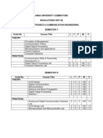 Anna Univ ECE 5th & 6th Sem Syllabus REG 2007