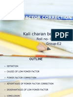 Power Factor Correction: Kali Charan Behera