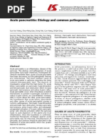 Acute Pancreatitis