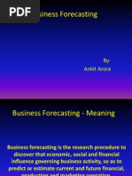 Business Forecasting