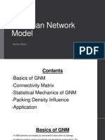 Gaussian Network Model