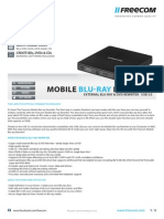 Datasheet Freecom Mobile Blu-RayReWriter ENG