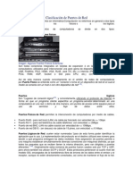 Clasificación de Puertos de Red